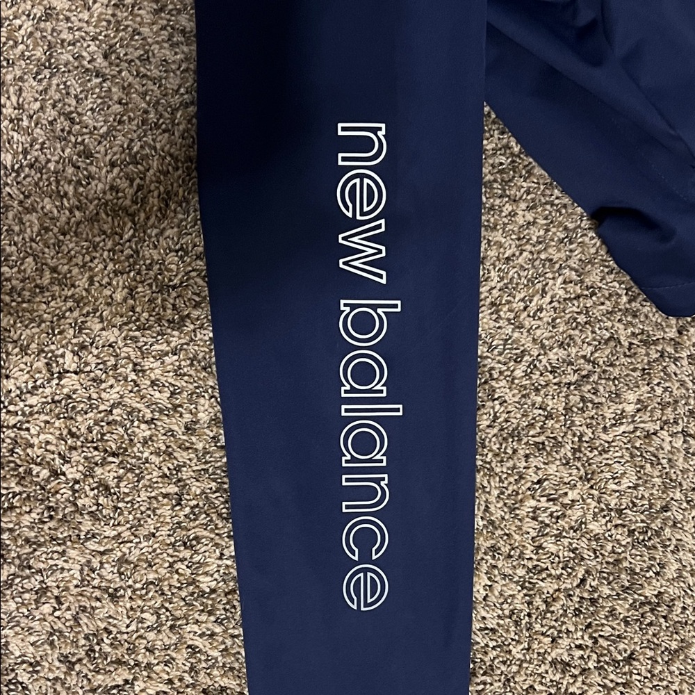 New Balance Dark Blue Raincoat - Picture 3 of 4